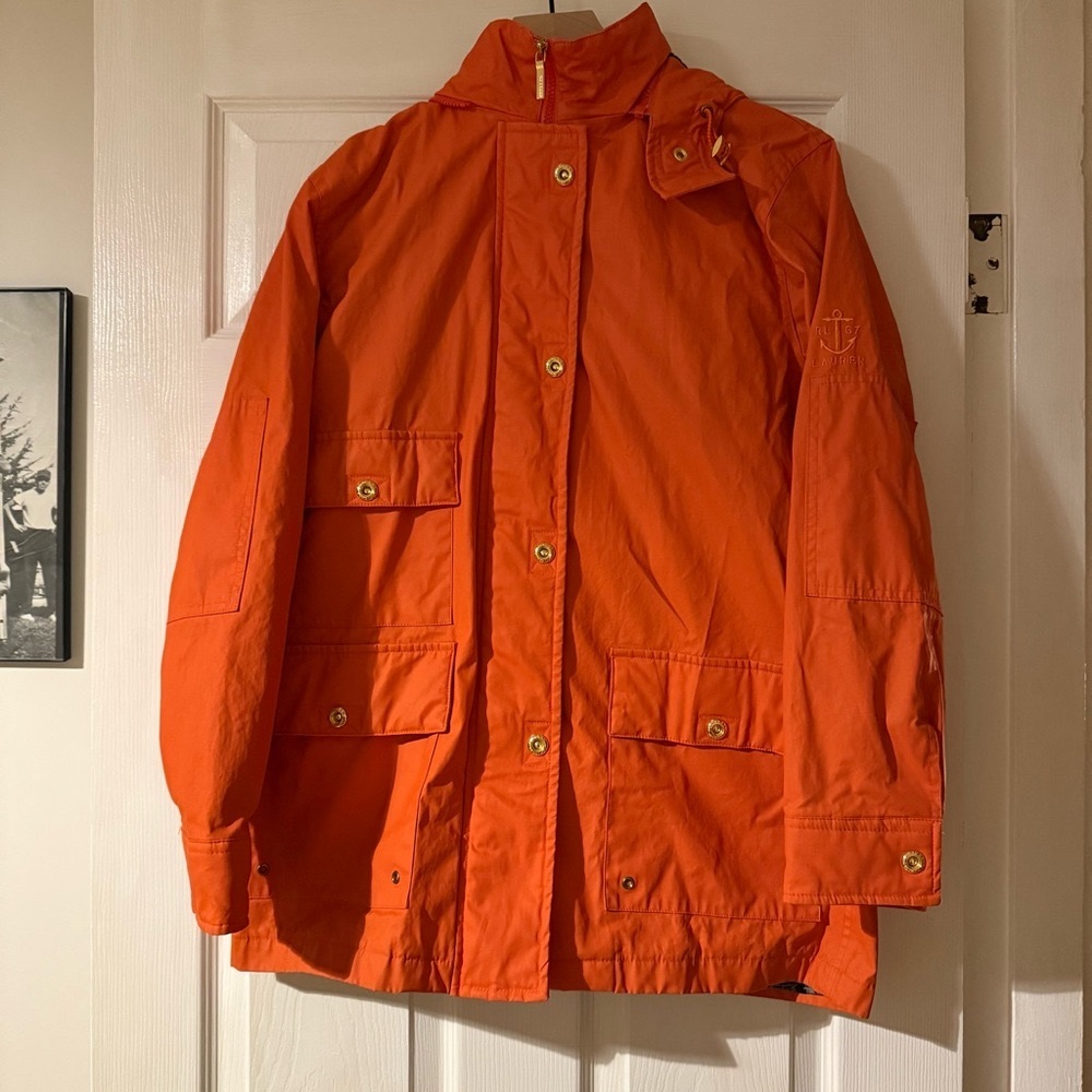 Lauren by Ralph Lauren - Orange Raincoat